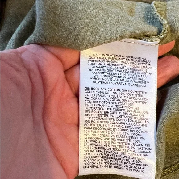 The North Face Phil Henderson Tee - Green and Brown Tie Dye Large - Picture 7 of 7